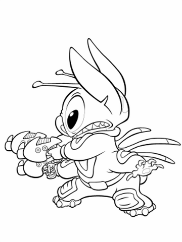 Lilo and stich coloring pages