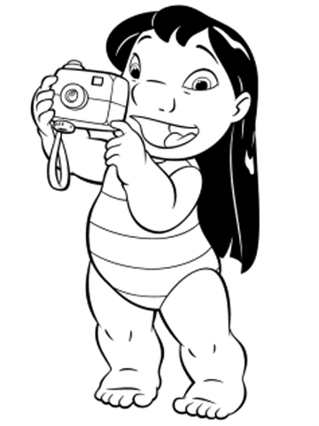 Lilo and stich coloring pages