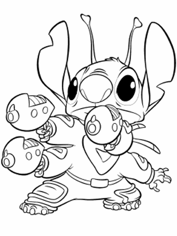 Lilo and stich coloring pages