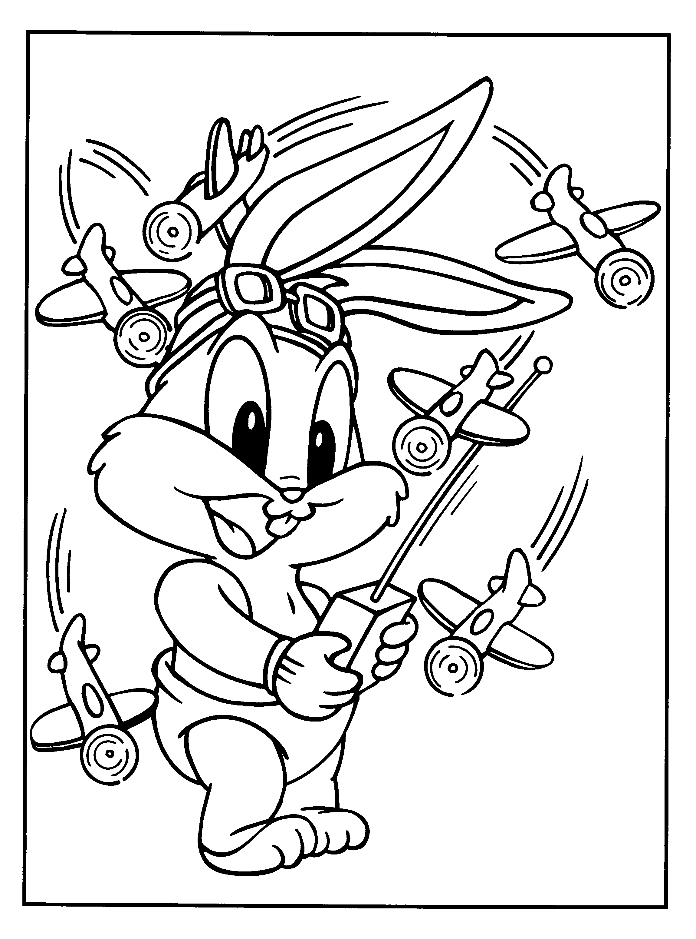 Looney tunes coloring pages