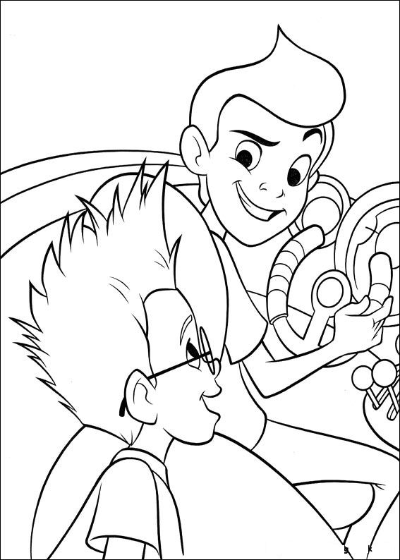 Meet the robinsons coloring pages