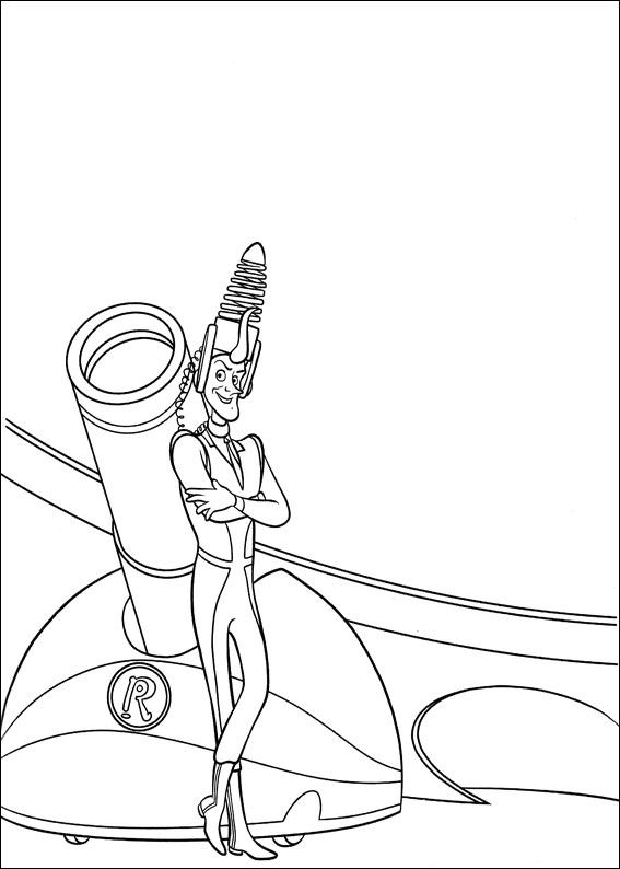 Meet the robinsons coloring pages