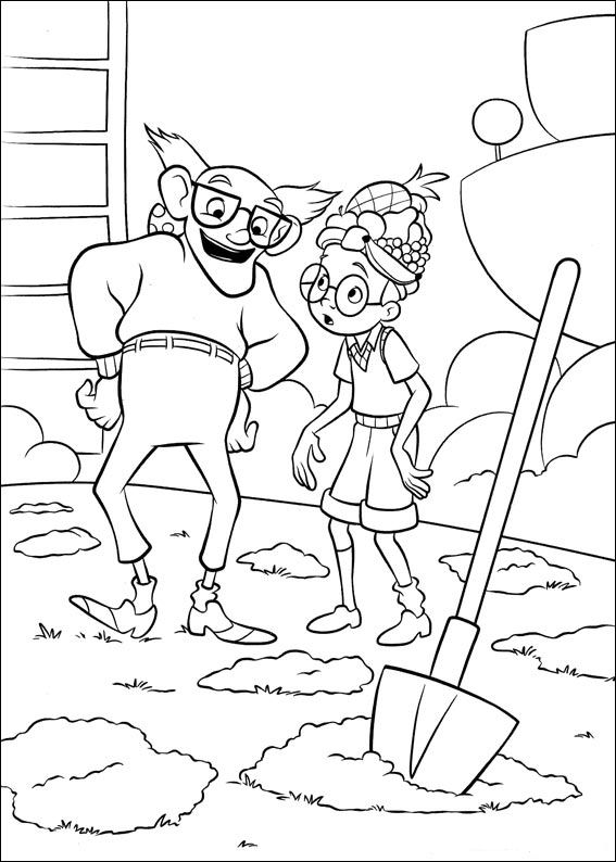 Meet the robinsons coloring pages