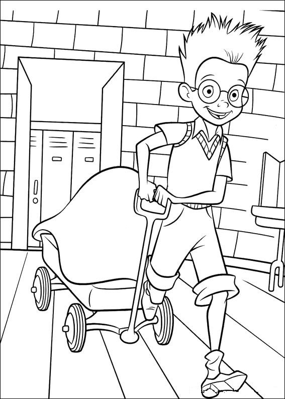 Meet the robinsons coloring pages