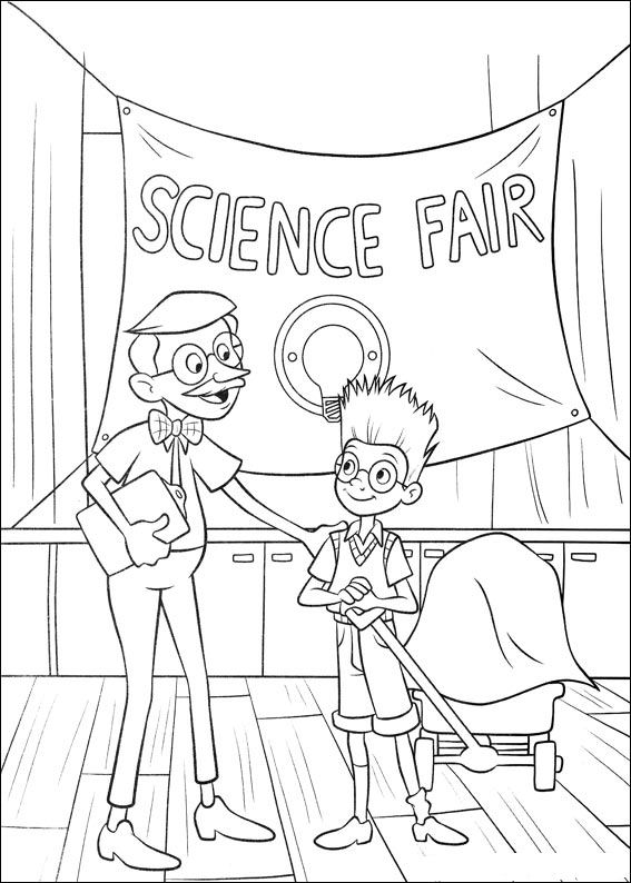 Meet the robinsons coloring pages