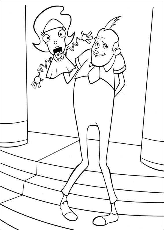 Meet the robinsons coloring pages