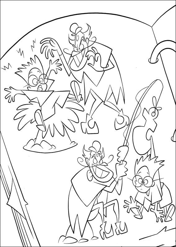 Meet the robinsons coloring pages