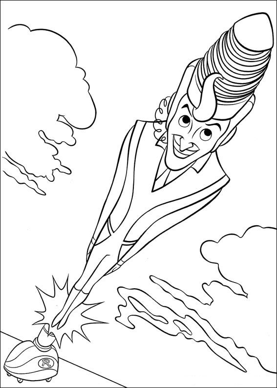 Meet the robinsons coloring pages