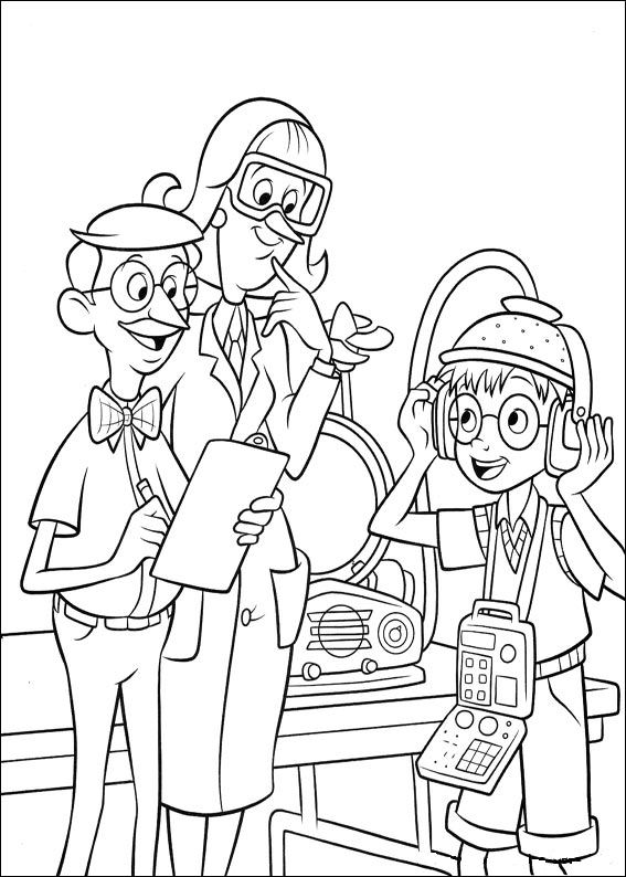 Meet the robinsons coloring pages