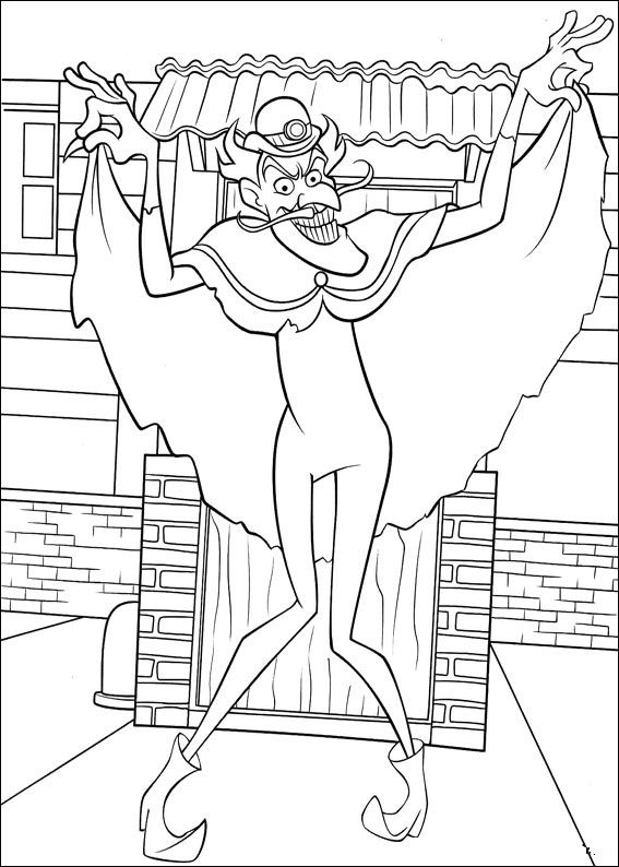 Meet the robinsons coloring pages