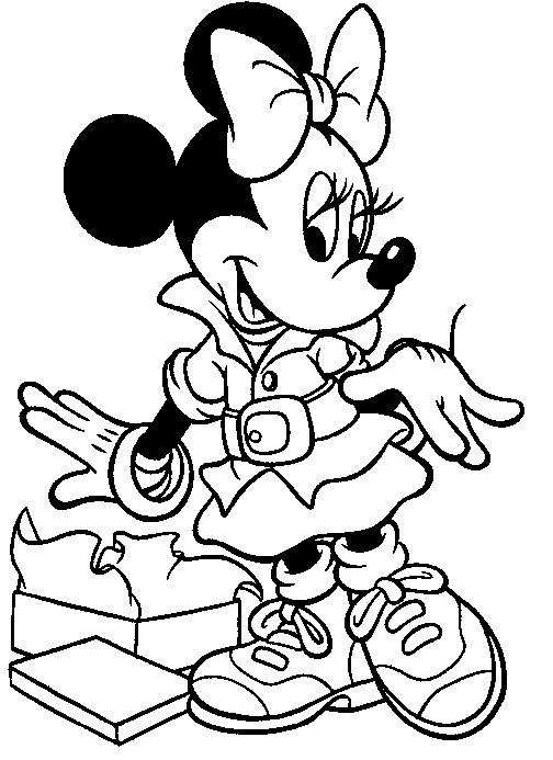 Mickey mouse coloring pages