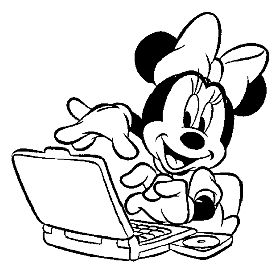 Mickey Mouse Coloring Page Disney Coloring Page | PicGifs.com