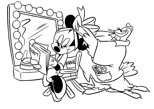 Mickey mouse coloring pages