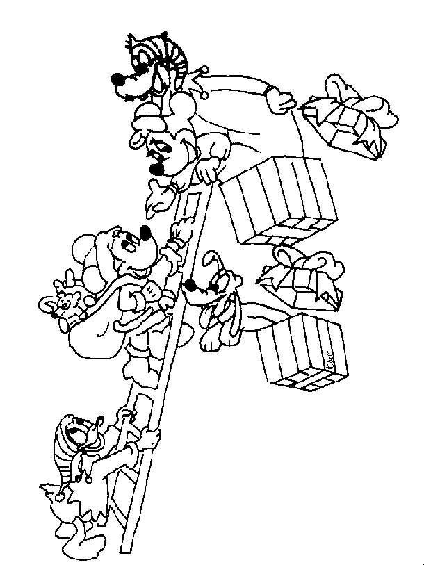 Mickey mouse coloring pages