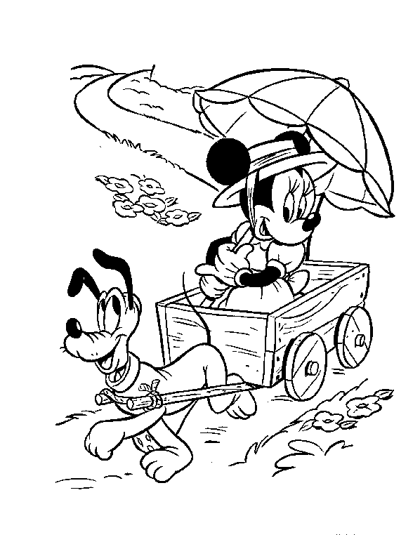 Mickey mouse coloring pages