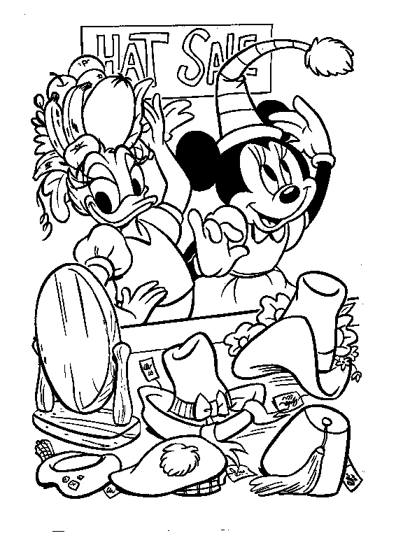 Mickey mouse coloring pages