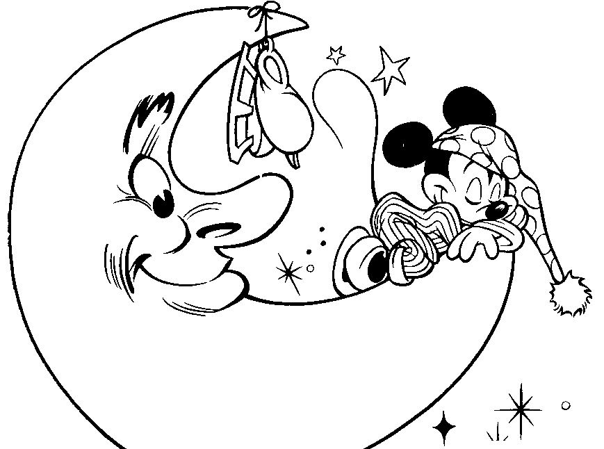 Mickey mouse coloring pages