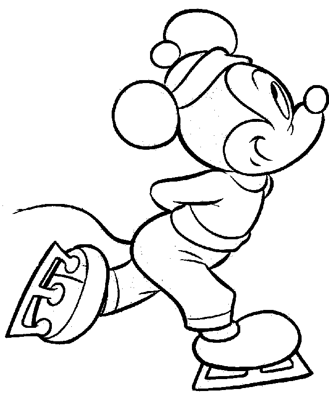 Mickey mouse coloring pages