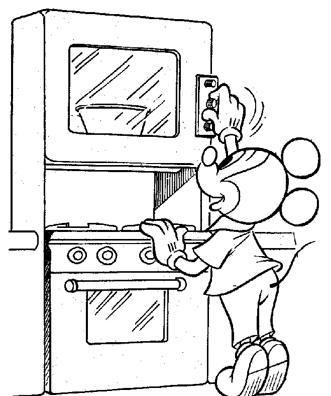 Mickey mouse coloring pages