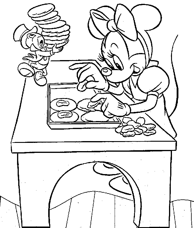 Mickey mouse coloring pages