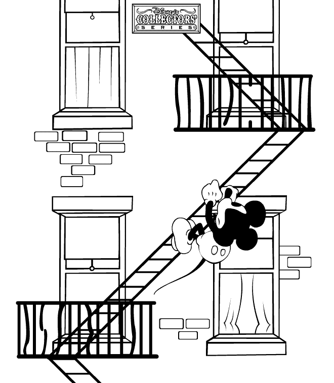 Mickey mouse coloring pages