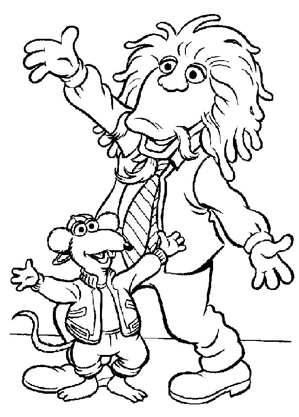 Muppet show coloring pages