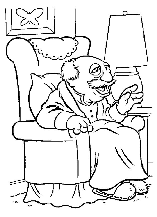 Muppet show coloring pages