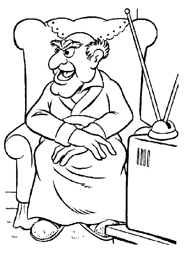 Muppet show coloring pages