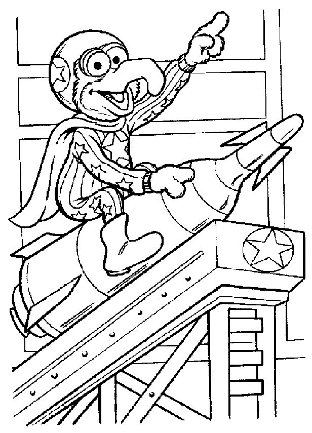 Muppet show coloring pages