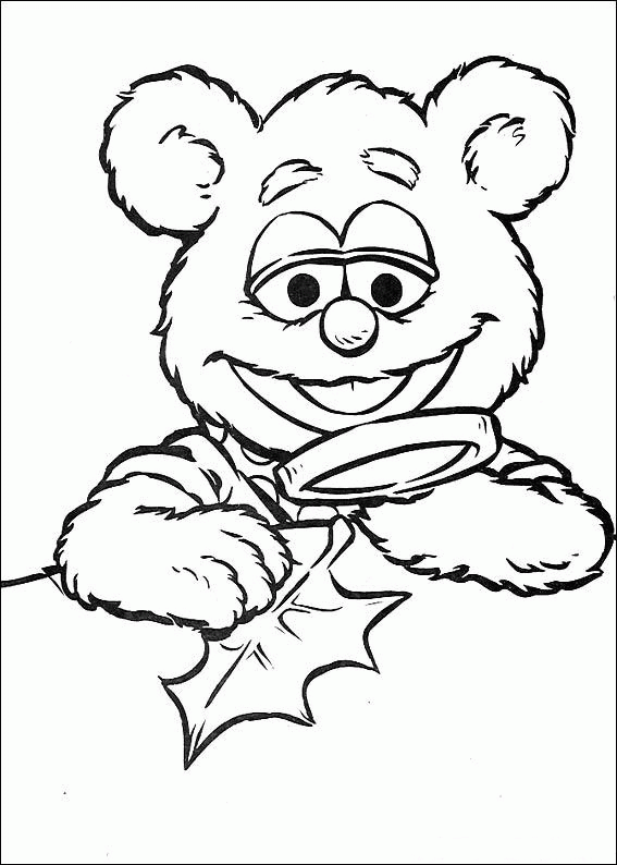 Muppets baby coloring pages