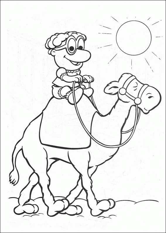 Muppets baby coloring pages