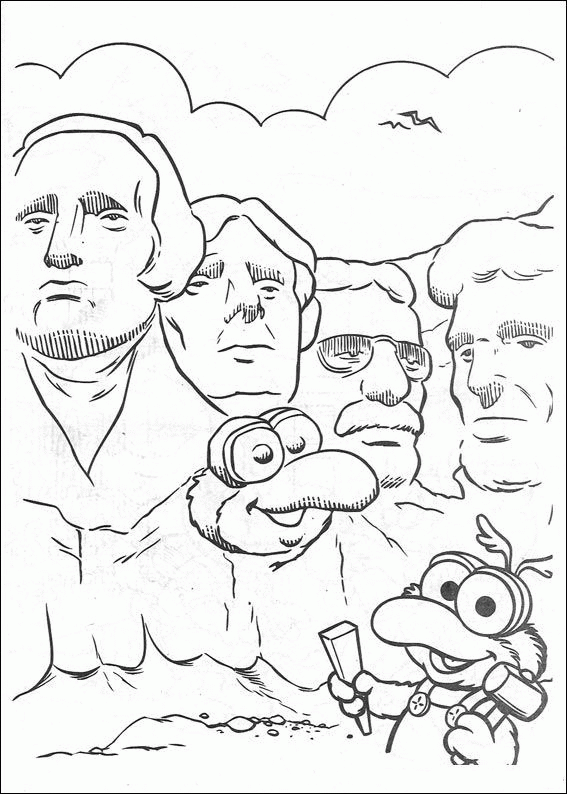 Muppets baby coloring pages