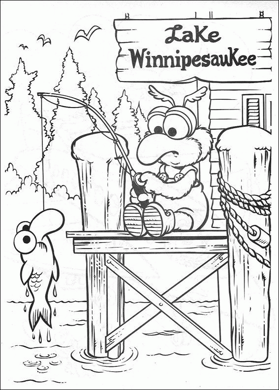 Muppets baby coloring pages