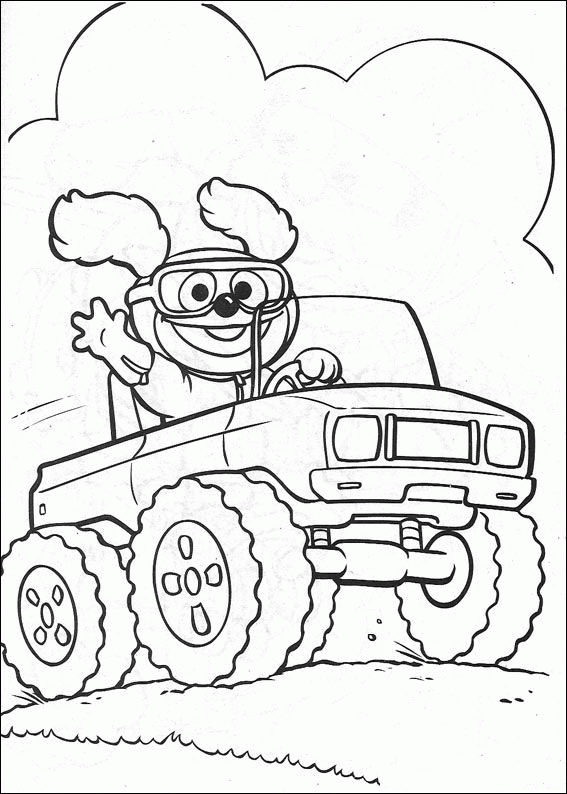 Muppets baby coloring pages