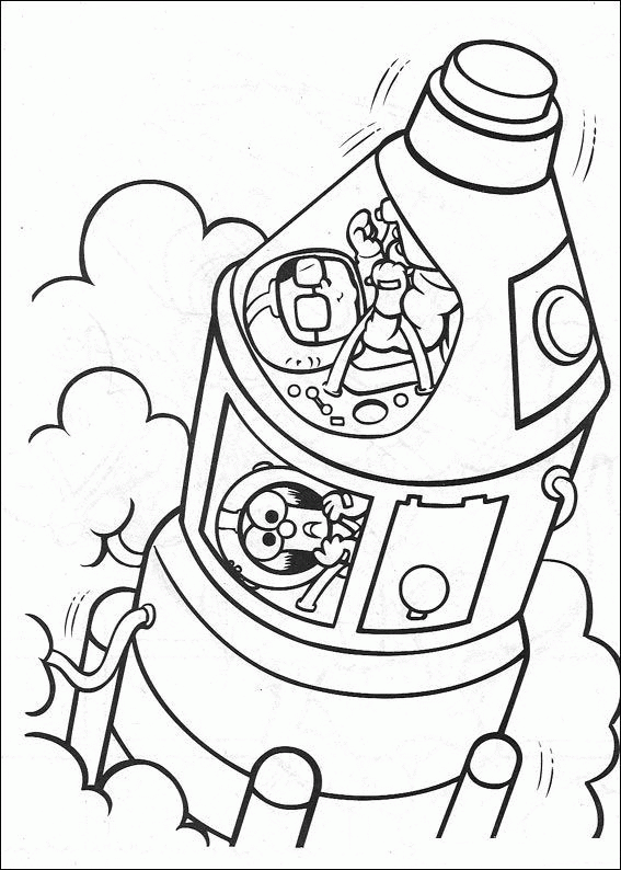 Muppets baby coloring pages