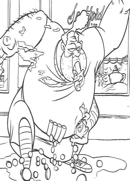 Oliver and company coloring pages