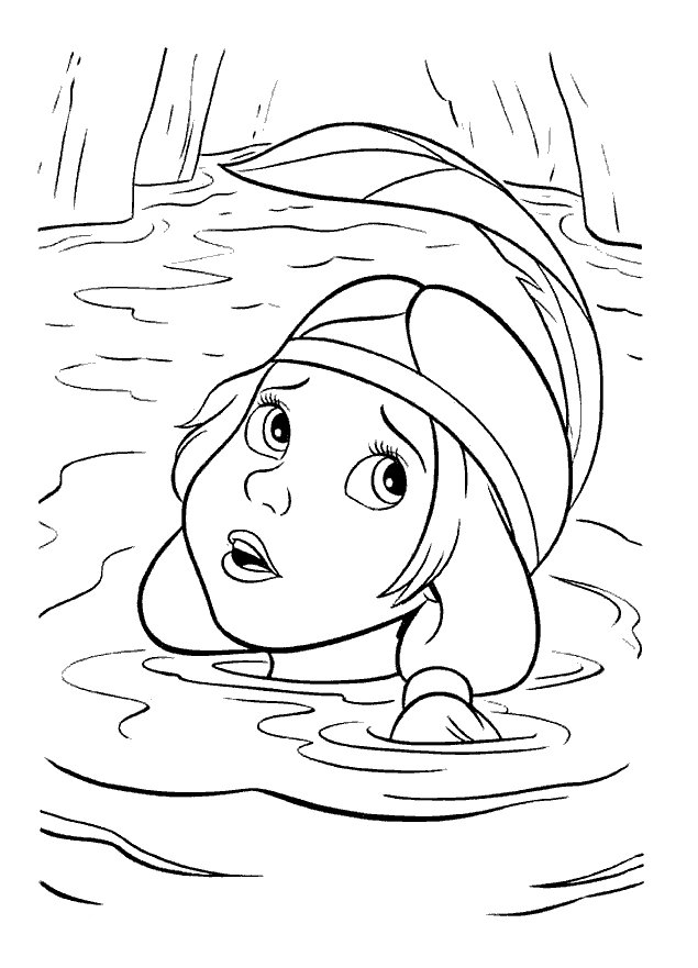 Peterpan coloring pages