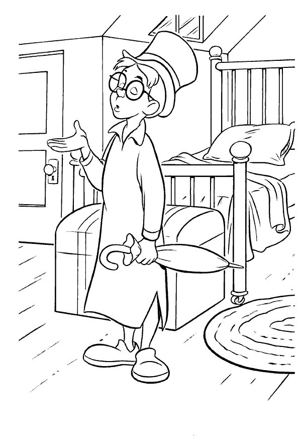 Peterpan coloring pages