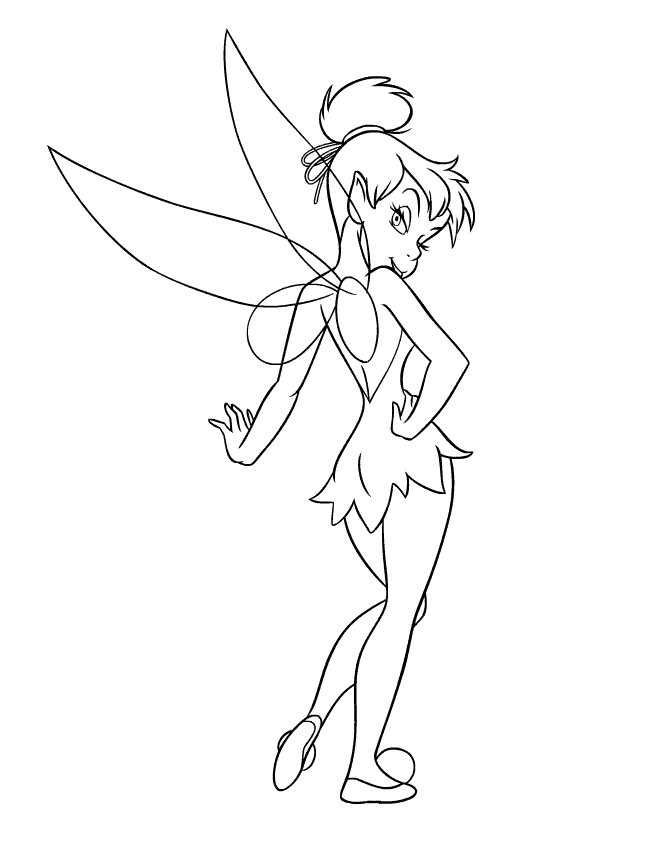 Peterpan coloring pages