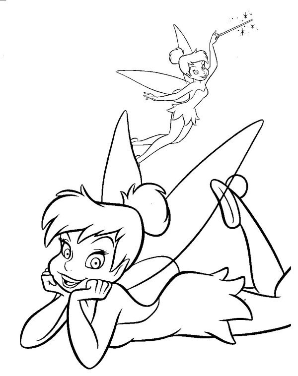 Peterpan coloring pages