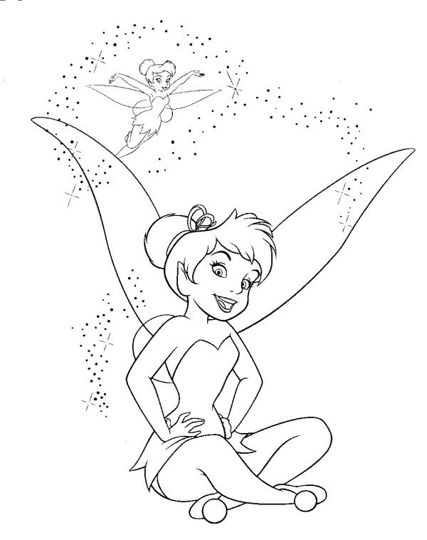 Peterpan coloring pages