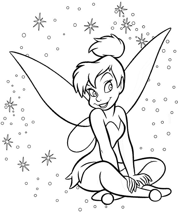 Peterpan coloring pages