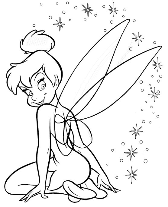 Peterpan coloring pages