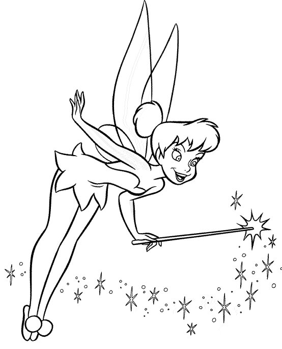 Peterpan coloring pages