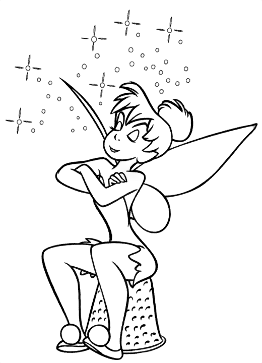 Peterpan coloring pages