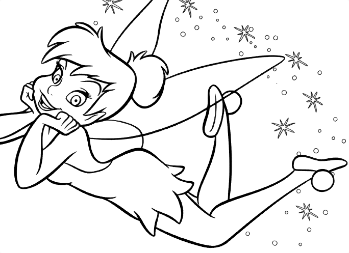 Peterpan coloring pages