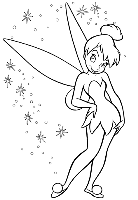 Peterpan coloring pages