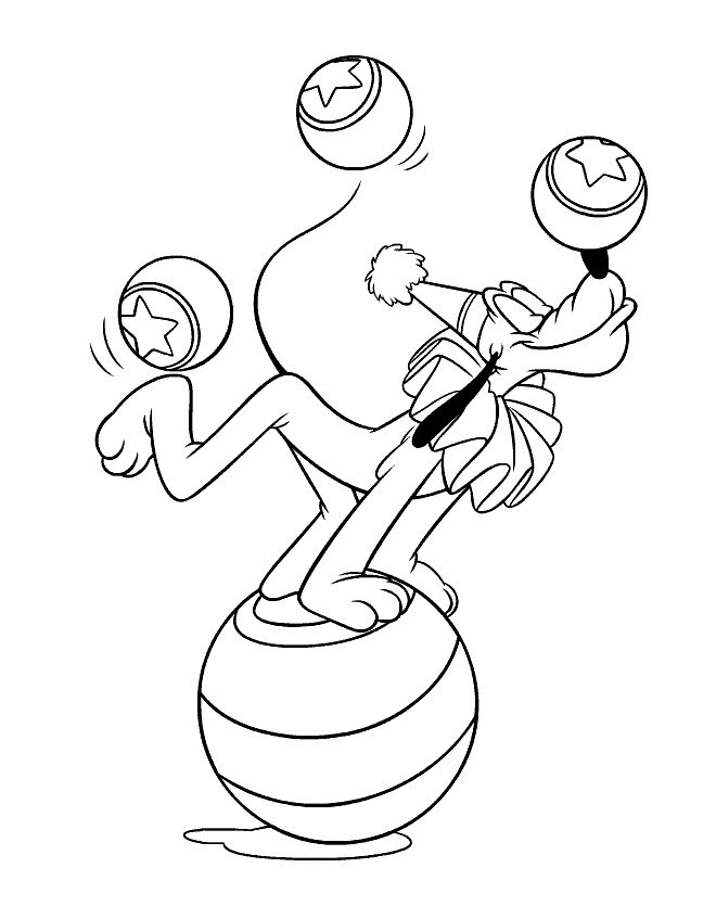 Pluto coloring pages