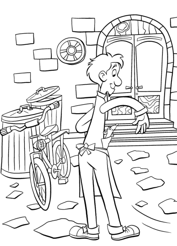 Ratatouille coloring pages