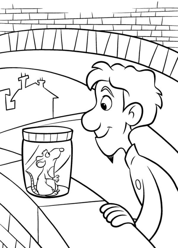 Ratatouille coloring pages